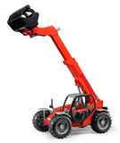 #02774 1/16 Red MAN TGA 41.440 Loader Truck with Manitou MLT633 Turbo Telescopic Loader
