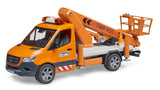 #02679 1/16 MB Sprinter Service Crane Truck with Lights & Sound