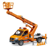#02679 1/16 MB Sprinter Service Crane Truck with Lights & Sound