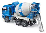 #02738 1/16 Blue MAN TGA 41.440 Cement Mixer Truck