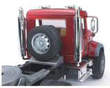 #02813 1/16 Mack Granite Low Loader with JCB Backhoe