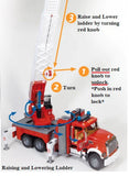 #02821 1/16 Mack Granite Fire Engine with Water Pump