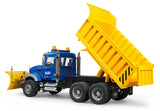 #02825 1/16 Mack Granite Dump Truck with Snow Plow Blade