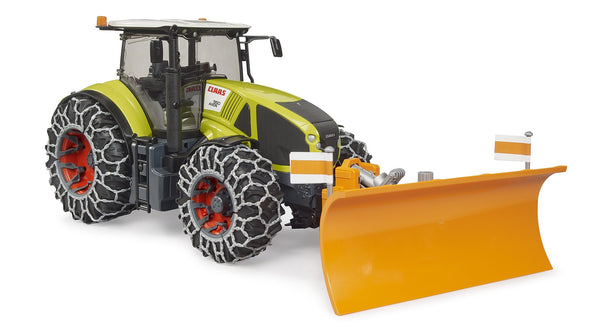 トラクター ラジコン RC 1/16スケール CLAAS AXION風 03018 1/16 Claas Axion 950 Tractor with Snow Chains & Plow