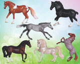 #B-MW-10054 1/64 Mini Whinnies Horse Barn Surprise, Series 2