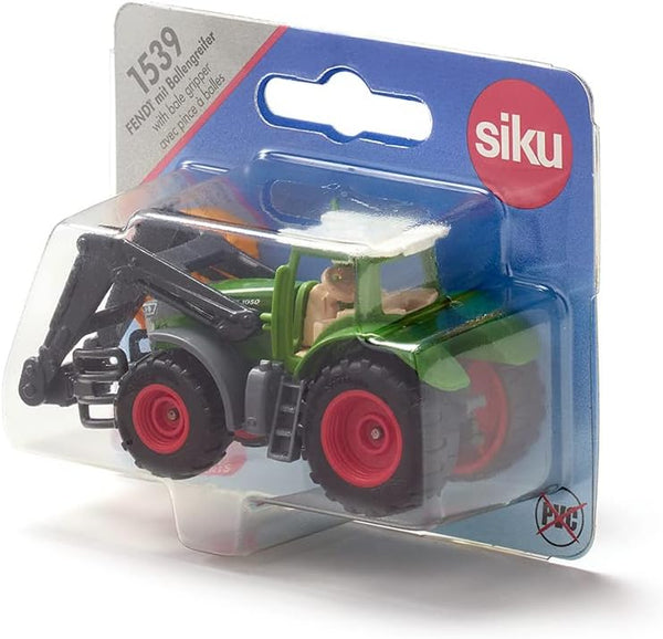101539 Mini Fendt Tractor with Bale Gripper | Action Toys