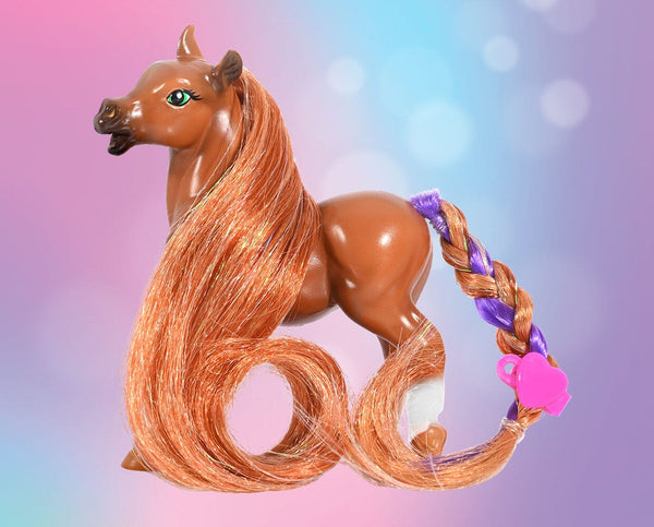 B-MB-10377 Li'l Beauties Penny Chestnut Horse | Action Toys