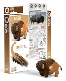 #105626 EUGY Bison 3D Cardboard Craft Puzzle