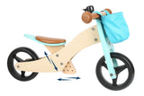 #11610 Blue Small Foot Wooden Training Balance Bike/Tricycle 2-in-1