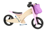 #11612 Pink Small Foot Wooden Training Balance Bike/Tricycl3e 2-in-1