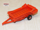 #145471 1/64 Orange Manure Spreader - No Package, AS IS