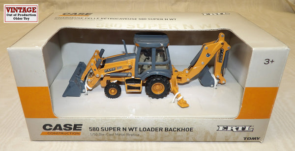 14888 1/50 Case 580 Super N WT Loader Backhoe | Action Toys
