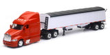 #15453A 1/43 Peterbilt 387 Semi with Grain Trailer