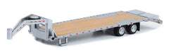 #30391 1/64 Primer Gray Gooseneck Flatbed Trailer