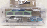 #32320-DC 1/64 2024 Chevrolet Silverado High Country Pickup with Pop-Up Camper - Chrome Chase Version