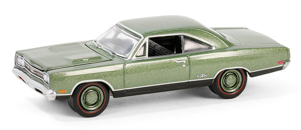 ミニカー 1969 Plymouth GTX 1969 PLYMOUTH HEMI GTX IVY GREEN 