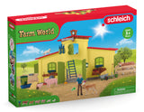 #42605 1/20 Yellow Barn with Animals & Accessories