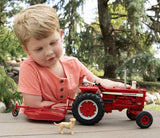 #44380 1/16 Farmall 1256 Tractor with Mower & Figures