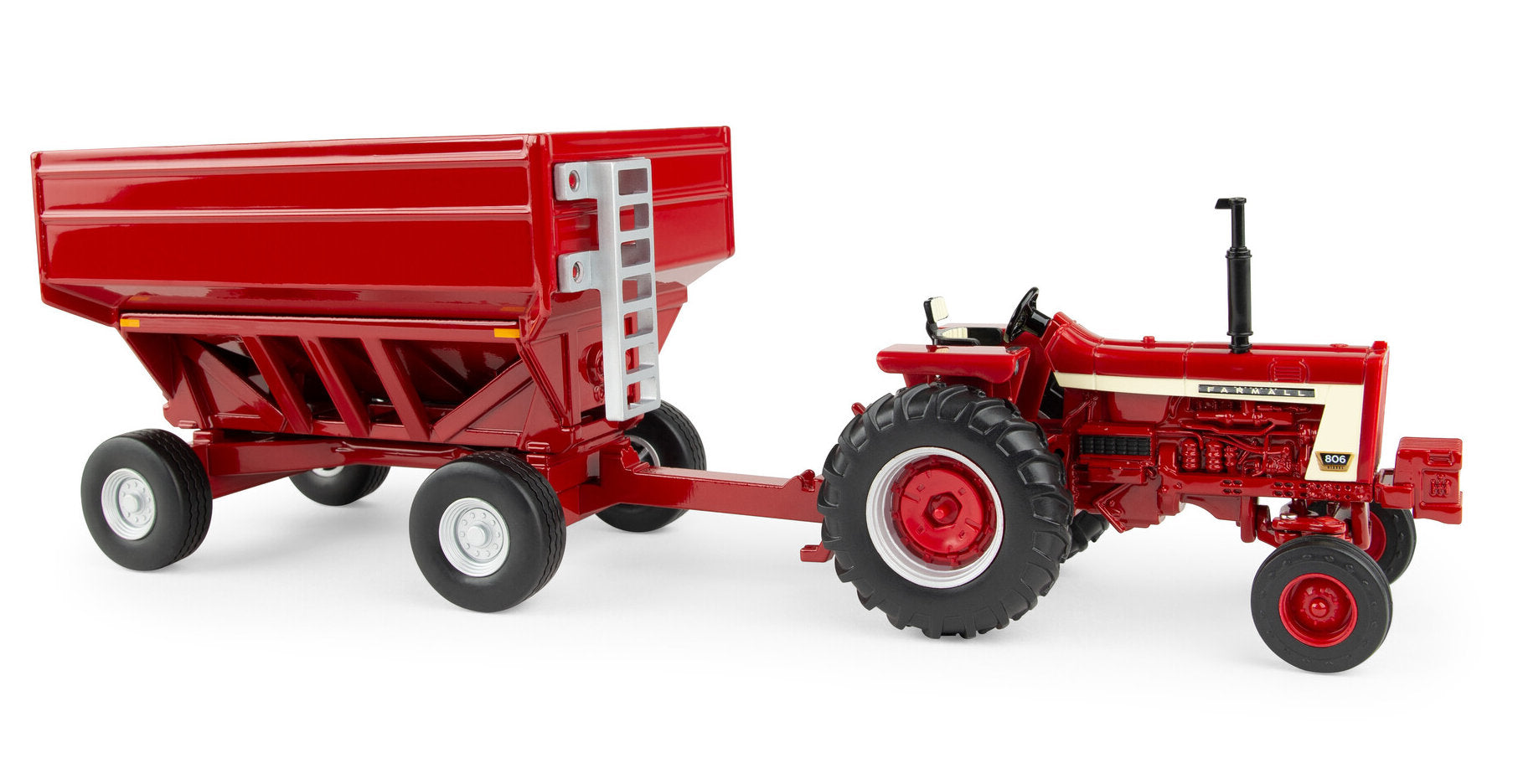 #44435 1/32 Farmall 806 Tractor with Gravity Wagon