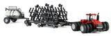 #44468 1/64 Case-IH Steiger 600 HD 4WD Tractor with Flexi-Coil PD5700 Air Seeder & 3450 Cart