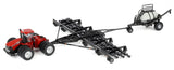 #44468 1/64 Case-IH Steiger 600 HD 4WD Tractor with Flexi-Coil PD5700 Air Seeder & 3450 Cart