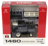 #44469B 1/64 International 1460 Axial-Flow Combine with Grain & Corn Heads, Black Chase Version