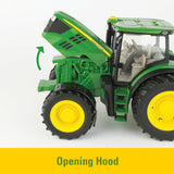 #45960 1/16 John Deere 6210R Tractor with Loader & Dirty 780 Manure Spreader