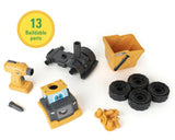 #47508 Build-a-Buddy John Deere Yellow Dump Truck