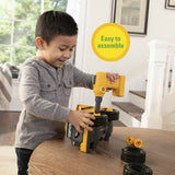 #47508 Build-a-Buddy John Deere Yellow Dump Truck