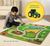 #47583 John Deere Kids Farm Playmat with Tractor