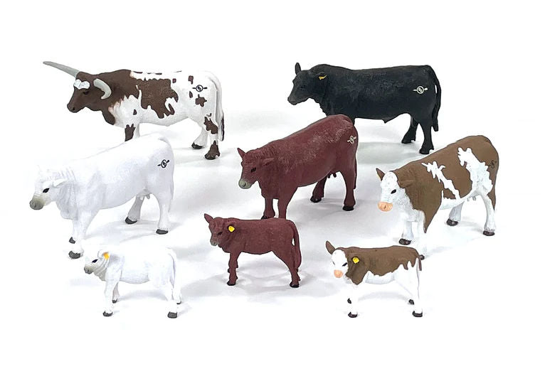 #502BC 1/20 8-Piece Cattle Assortment Set