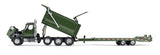 #60-1883 1/64 Green Western Star 49X with Ox Bodies Dump Bed & Beaver Tail Trailer