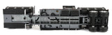 #60-2075 1/64 Gunmetal & Black Peterbilt 379 Day Cab & DEMCO 42' Liquid Fertilizer Trailer