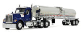 #60-2094 1/64 Viper Blue Kenworth W990 Day Cab with Walker Food Grade Tanker Trailer