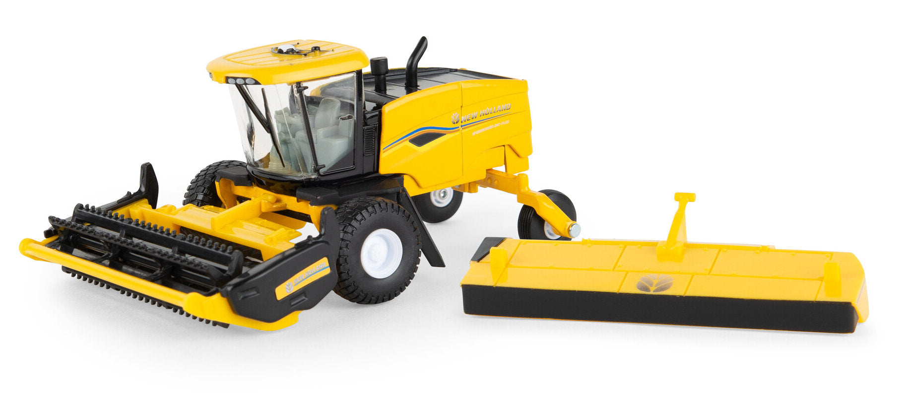 #61020 1/64 Yellow New Holland Speedrower 260 Plus Self-Propelled Windrower (Swather)