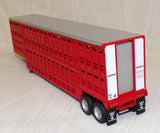 #69-2028 1/64 Koppes Truck Line International TranStar COE with Vintage 45' Wilson Livestock Trailer