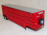 #69-2028 1/64 Koppes Truck Line International TranStar COE with Vintage 45' Wilson Livestock Trailer