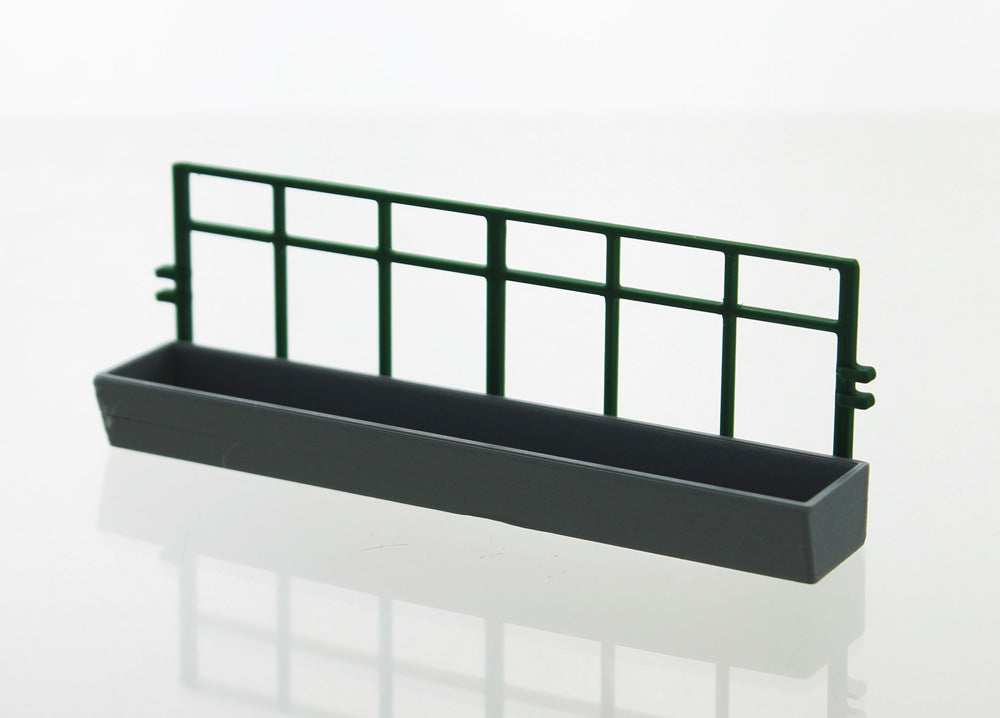 #64-309-GR 1/64 Livestock Bunk Feeder, 20-ft Section