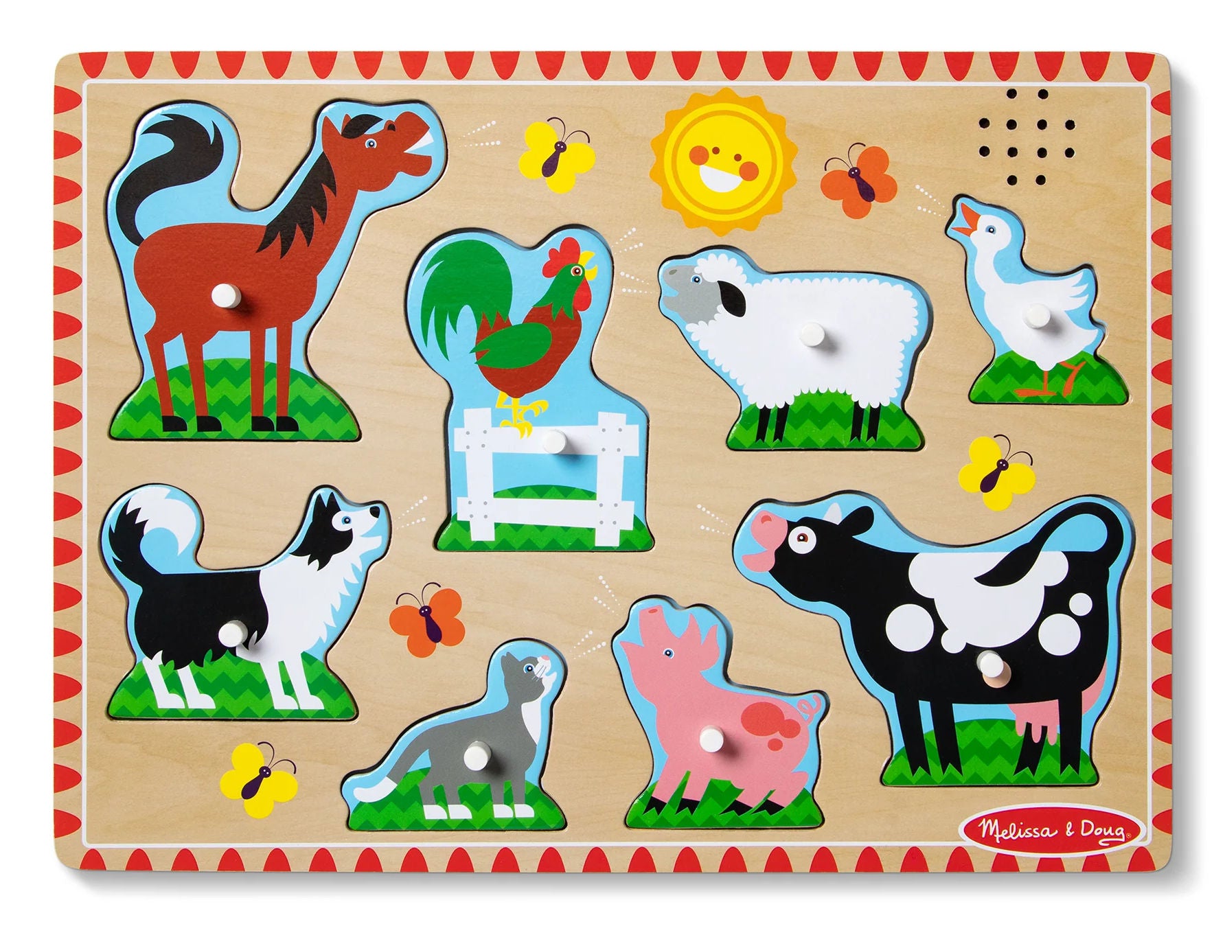 #726 Farm Animals Sound Puzzle