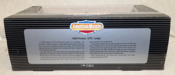 7467 1/18 1969 Pontiac GTO Judge - Carousel Red | Action Toys