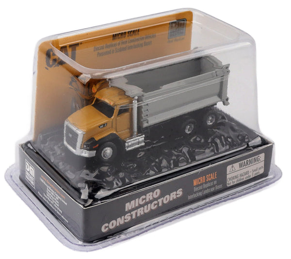 ミニカー KYOKUTO Heavy-duty rear dump truck 1/43 84522CS Cat Micro CT660 Dump Truck | Action Toys
