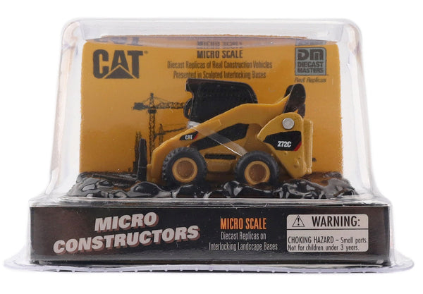 85728CS Cat Micro 272C Skid Steer with Pallet Forks | Action Toys