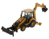 #85765 1/64 Caterpillar 420 XE Backhoe Loader with 4 Work Tools
