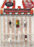 #AD-76501MJ 1/64 American Diorama Farmers Market Set