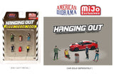 #AD-76514MJ 1/64 American Diorama Hanging Out Figures Set