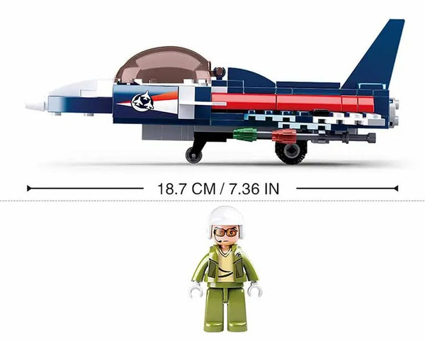 B667F Aviation Fighter jet Building Brick Kit Action Toys