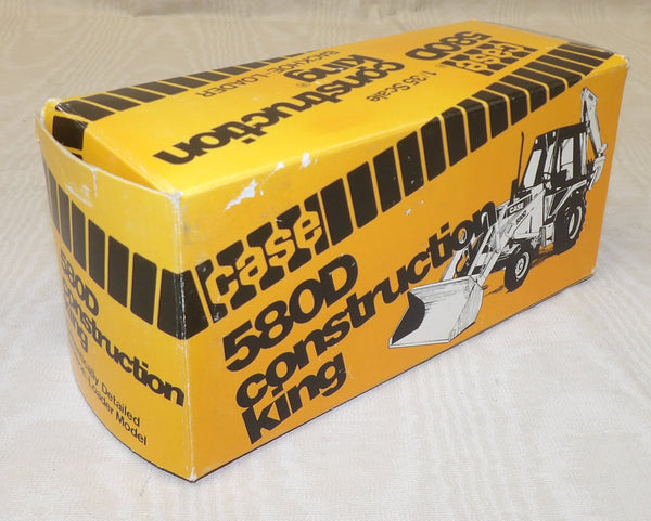 C2931 1/35 Case 580D Construction King Backhoe Loader | Action Toys