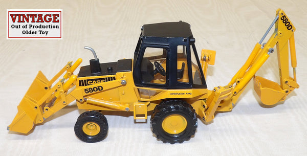 C2931 1/35 Case 580D Construction King Backhoe Loader | Action Toys