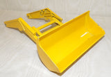 #JD5677L 1/16 Yellow Loader Bucket Attachment - AS IS