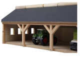 #KG610491 1/87 Wooden Machinery Shed